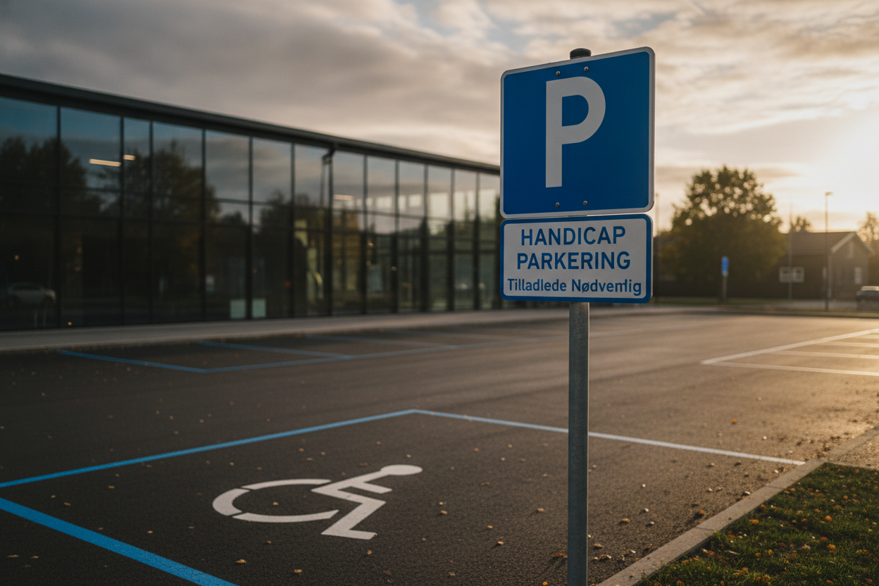 Guide til handicap parkering skilt: Regler, placering og betydning