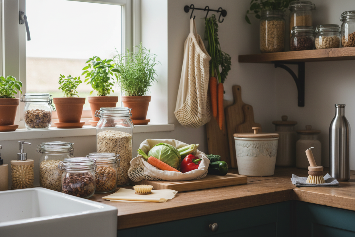 Skab et Zero Waste Køkken: Guide til et Mere Bæredygtigt Hjem